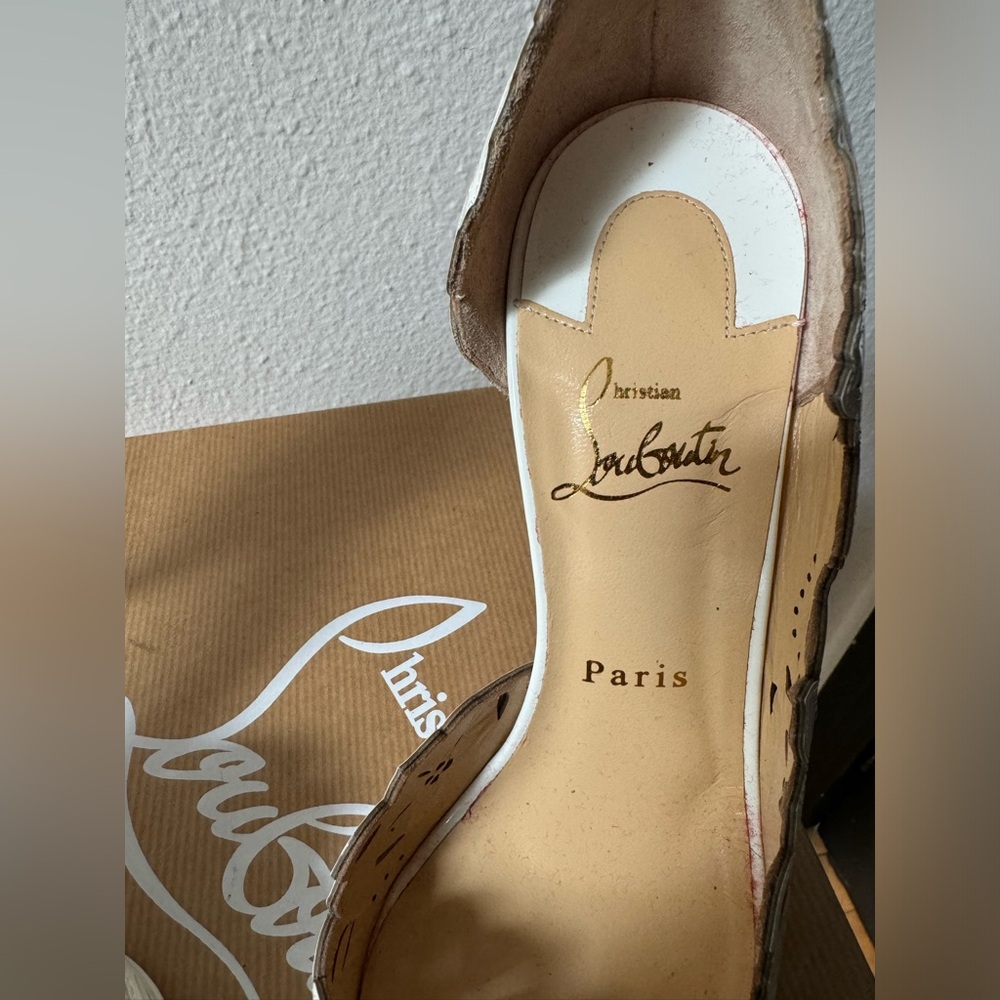 Christian Louboutin limited heels BN size 38 1/2 - Picture 3 of 12